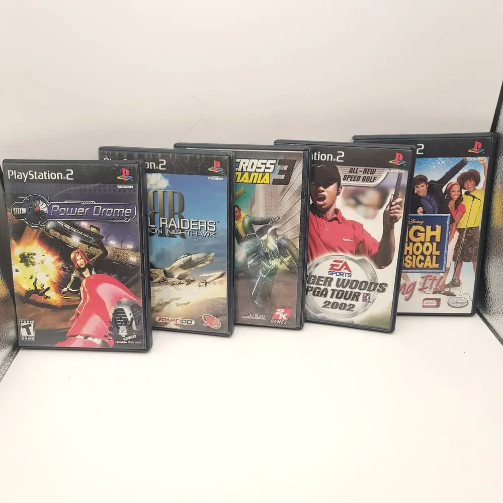 Playstation 2 Lot of 25 Socom Stuntman Grand Theft Auto 007 Syphon Filter